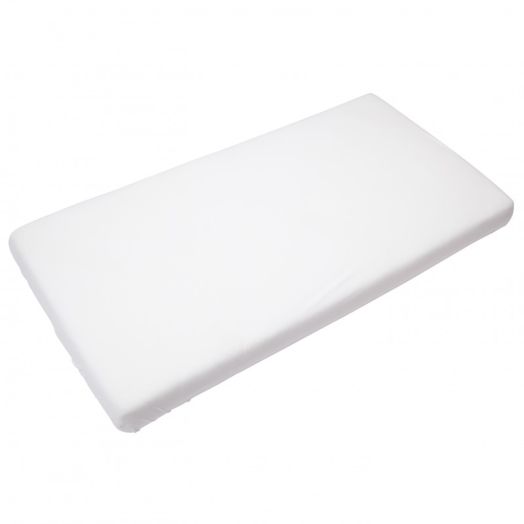 Cearsaf din Bambus cu Elastic 60 x 120 cm Alb Alb