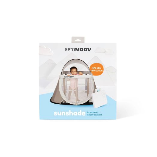 Protectie Solara UV50+ pentru Patut Pliabil Pop Up Gri