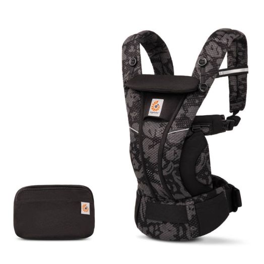 Marsupiu Omni Breeze Onyx Blooms Black