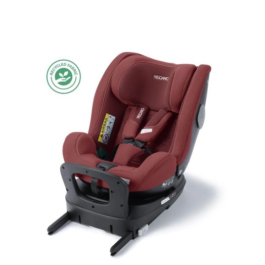 Scaun Auto i-Size 3 luni - 7 ani Salia 125 Kid Exclusive Iron Red Red