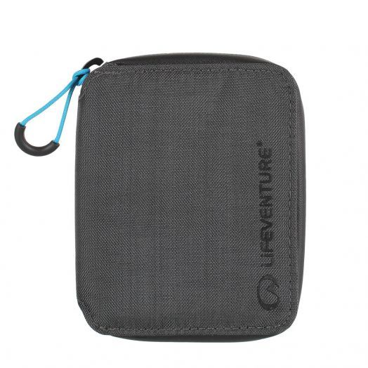Portofel Compact Bi-fold cu Protectie RFID Negru