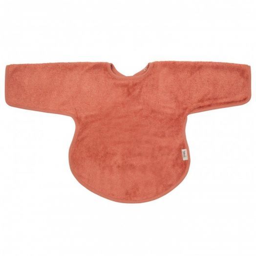 Baveta Textila cu Maneci din Bambus Apricot Blush Roz