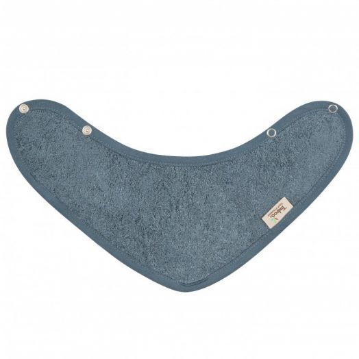 Baveta Textila Tip Bandana din Bambus Marin Bleumarin