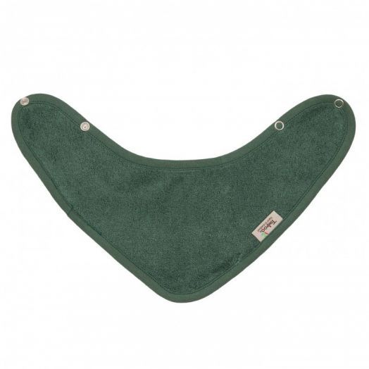 Baveta Textila Tip Bandana din Bambus Aspen Green Verde