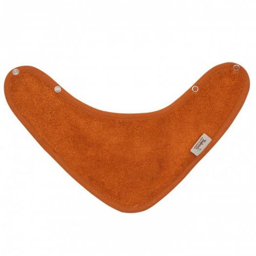 Baveta Textila Tip Bandana din Bambus Inca Rust Toffee