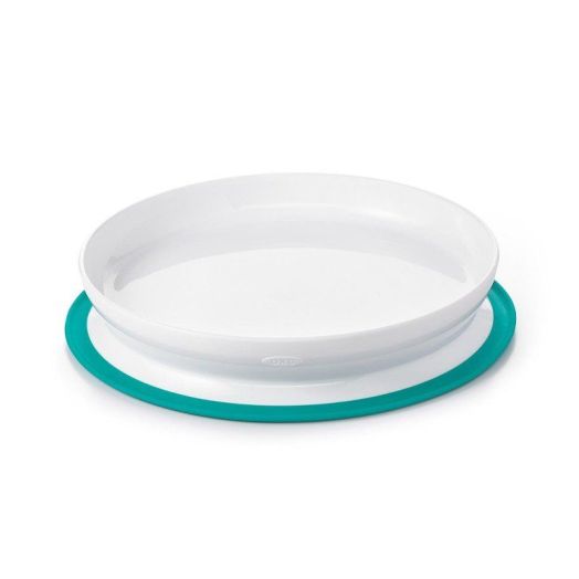 Farfurie cu Fixare prin Suctiune Teal Bleu