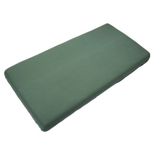 Cearsaf din Bambus cu Elastic 60 x 120 cm Aspen Green Verde