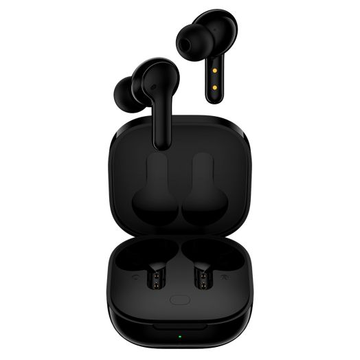 Casti True Wireless, Bassline Compact Boompods, 27 ore, Black Negru