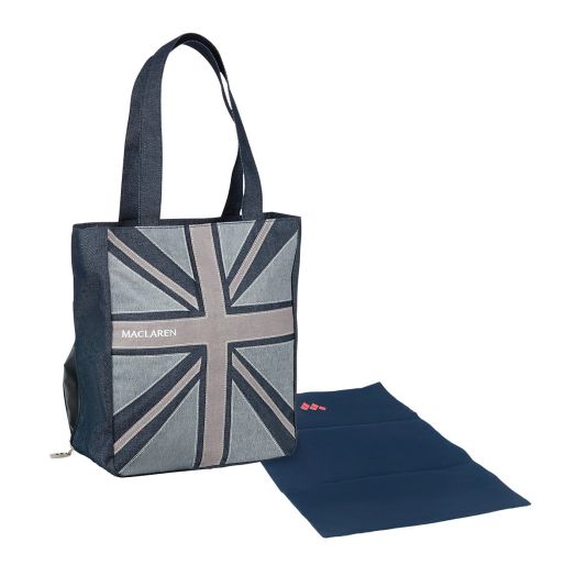 Geanta Maclaren Tote Denim Flag Indigo