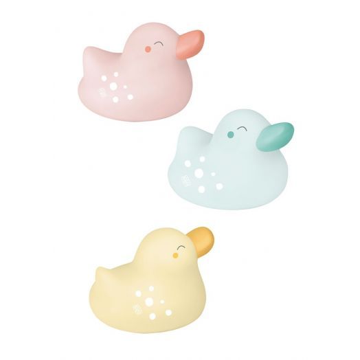 Set 3 Ratuste Colorate pentru Baie Roz