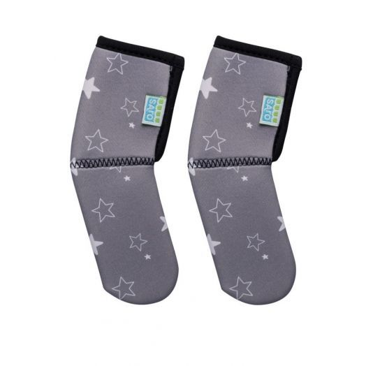 Set Protectii Neopren pentru Manere Carucior Stars Gri