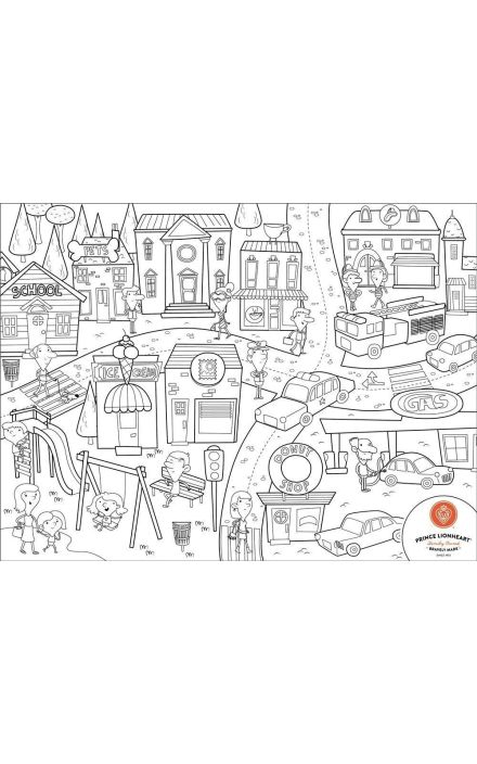 Set Complet pentru Desen cu Plansa Refolosibila din Silicon City Transparent