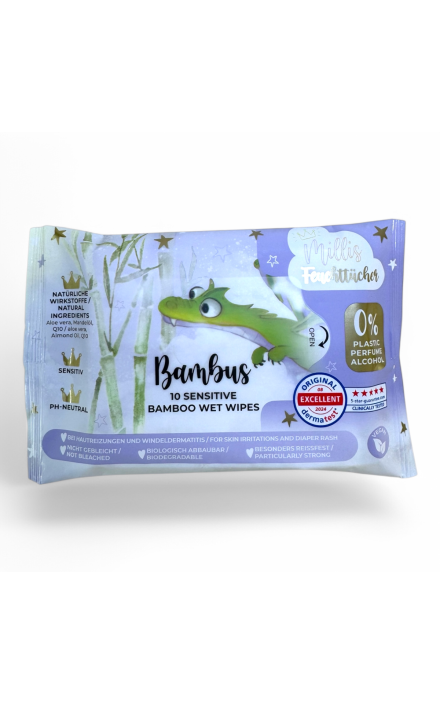 Millis Servetele Umede din Bambus Magic 10 buc