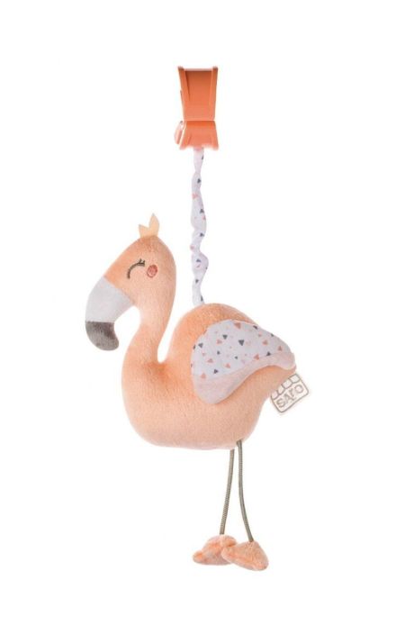 Jucarie de Agatat Jungle Party Flamigo Roz