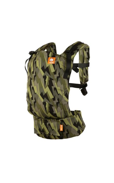 Marsupiu Tula Toddler Carrier Black Lightning Kaki