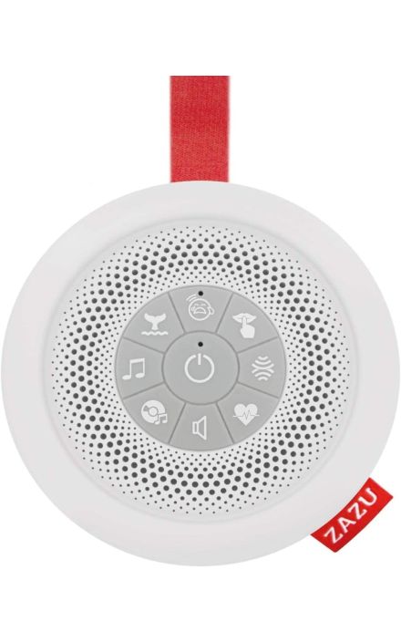 Jucarie calmanta portabila Suzy Soother Alb