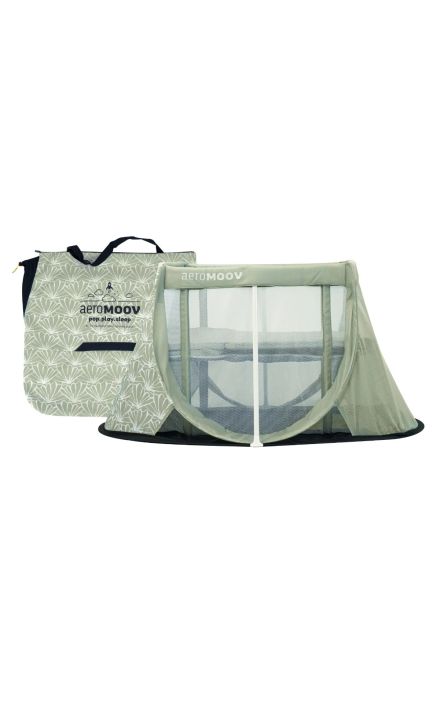 Patut Pliant Pop Up Aeromoov, Seashell Olive Verde
