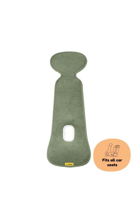 Protectie Antitranspiratie Scaun Auto GR 1 + Bumbac Organic Moss Verde