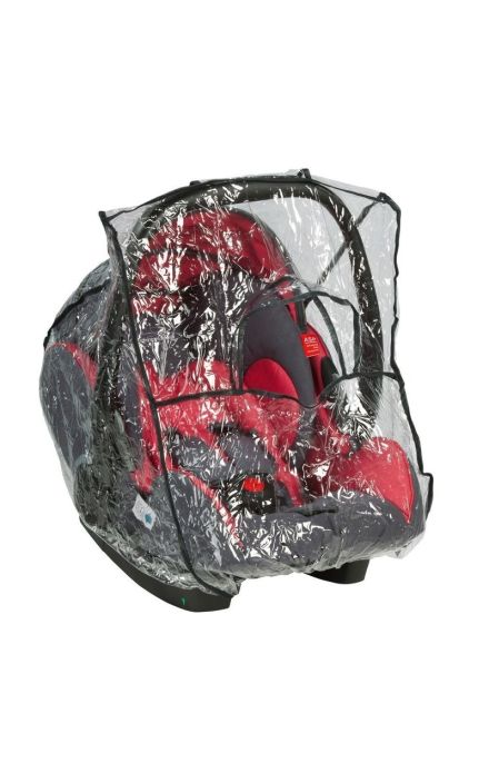 Aparatoare de ploaie pentru scaun auto copii Twin 0+ Transparent
