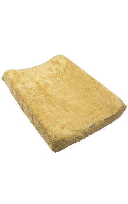 Husa textila bambus pentru salteluta schimbat scutece 76X51 cm Honey Yellow