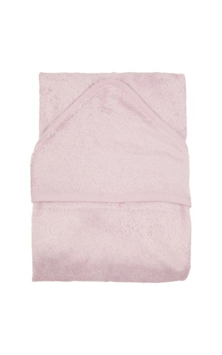 Prosop cu Gluga pentru Copii din Bambus Silky Lilac Mov / Roz