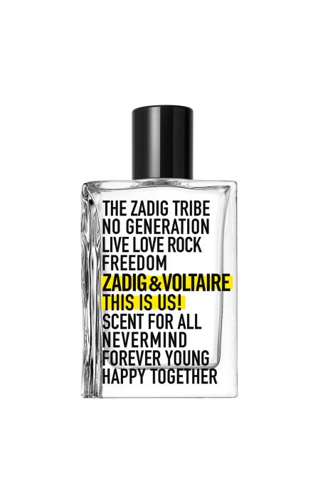 Zadig & Voltaire, This Is Us!, Apa de Toaleta Unisex, 50 ml