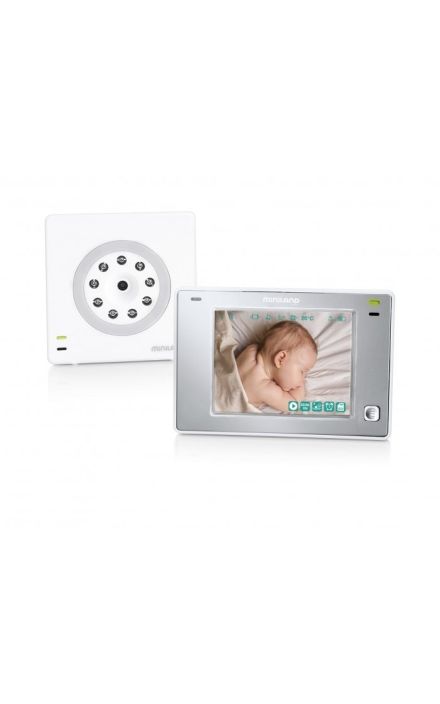 Interfon Video Monitorizare Copii Digimonitor 3,5" Touch Alb