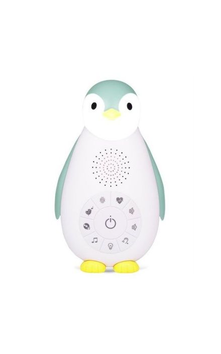 Jucarie Muzicala si Lampa de Veghe Zazu Kids Zoe Blue Bleu