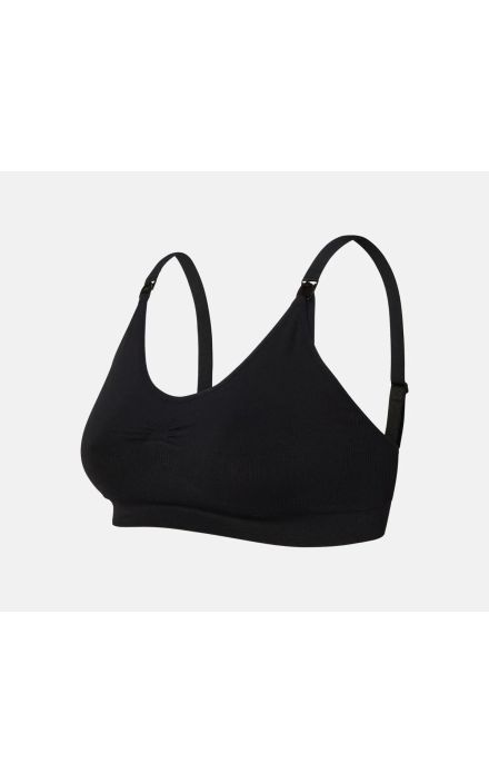 Sutien de alaptare fara cusaturi Hura Sensil Breeze Negru M/L Lola&Lykke Negru