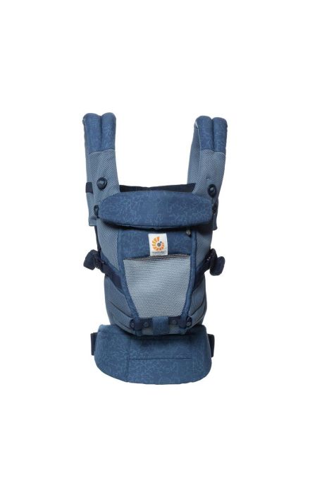 Marsupiu Adapt Cool Air Mesh Blue Blooms, pana la 20 Kg Albastru