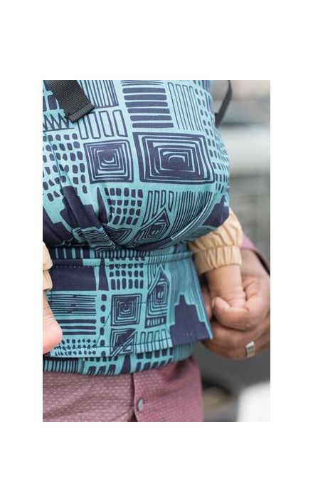 Marsupiu Tula Free-to-Grow Cityscape Multicolor