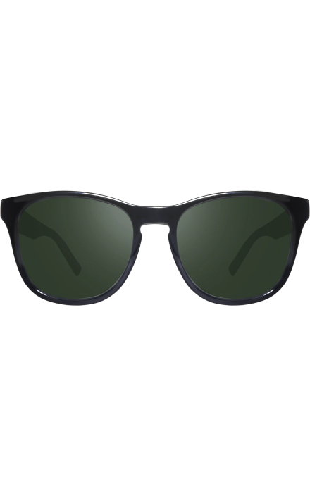 Ochelari de Soare, ReVO Tatum Shiny Smoky Green Acetate Japan Negru