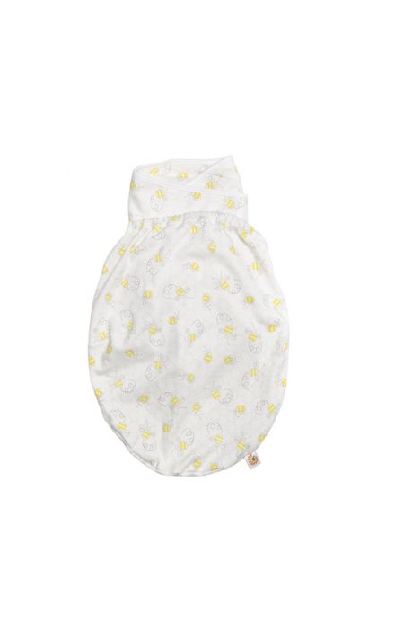 Sistem de Infasare Ergobaby Bee Happy Alb