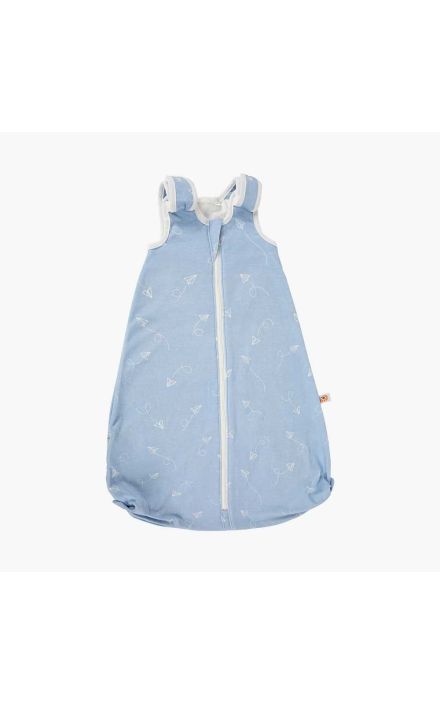 Sac de Dormit Ergobaby Clasic Paper Planes 0 - 6 luni 1 Tog Bleu