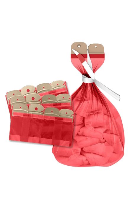 Saci ermetici pentru scutece murdare Twist'R Prince Lionheart 10 buc Rosu