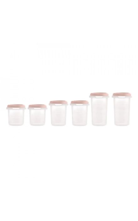 Set 6 recipiente gradate Miniland Candy Roz