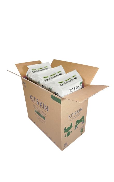 Scutece Hipoalergenice Eco Kit&Kin Chilotel YP2, Marimea 8, 19 kg+, 84 buc