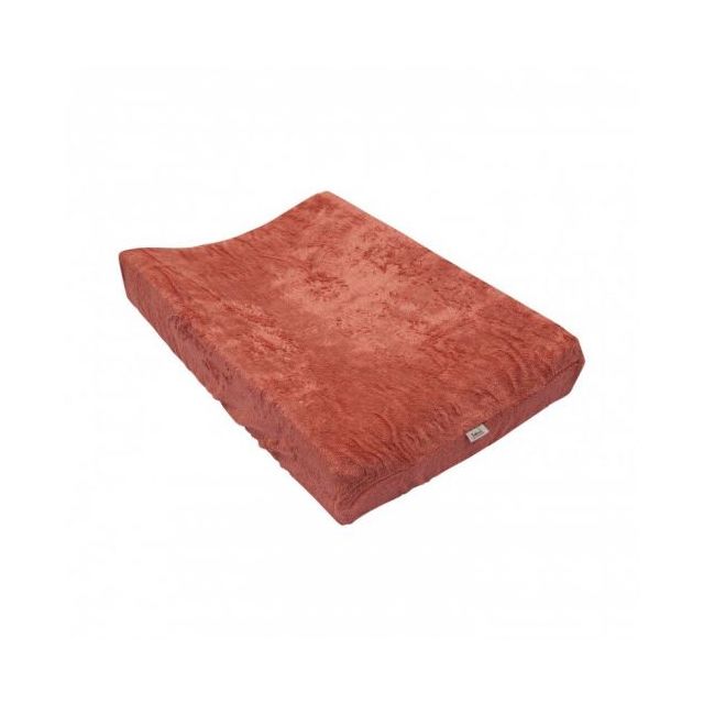 Husa textila bambus pentru salteluta schimbat scutece Apricot Blush Roz