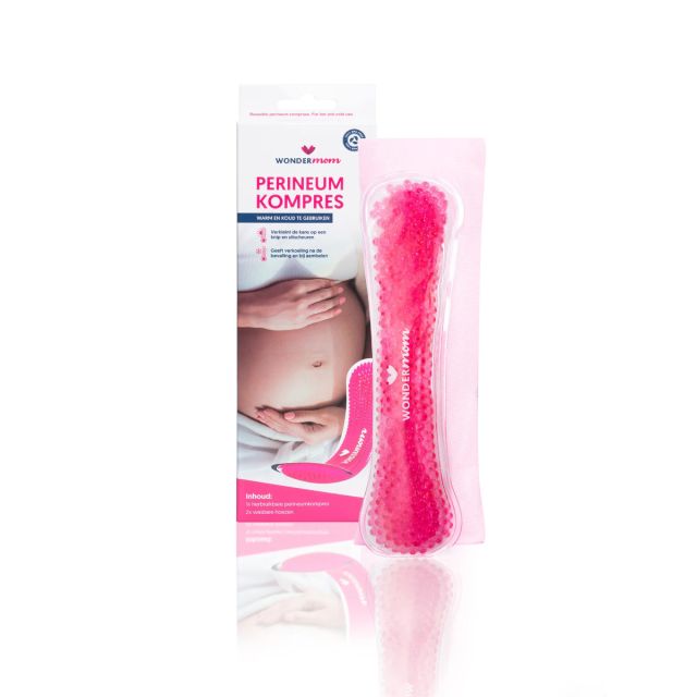 Compresa pentru zona perineala cald - rece Wondermom Rosu