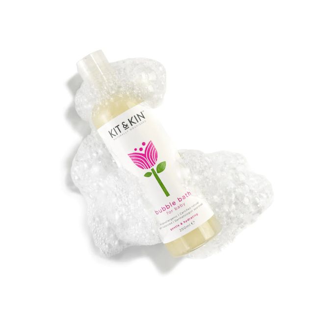 Spuma de Baie Naturala pentru Bebelusi Kit&Kin 250ml 