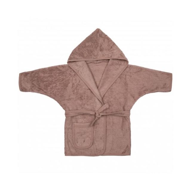 Halat de Baie Frotir din Bambus pentru Copii 2-4 ani Mellow Mauve Maro