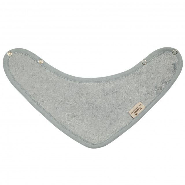 Baveta Textila Tip Bandana din Bambus Moon Blue Albastru