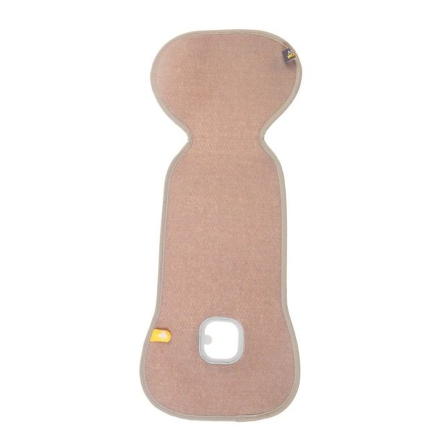 Protectie Antitranspiratie Scaun Auto GR 0+ Bumbac Organic Sand Bej
