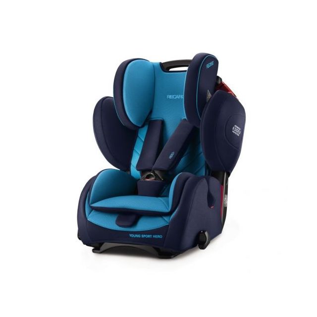 Scaun Auto pentru Copii fara Isofix Young Sport Hero Xenon Blue Albastru