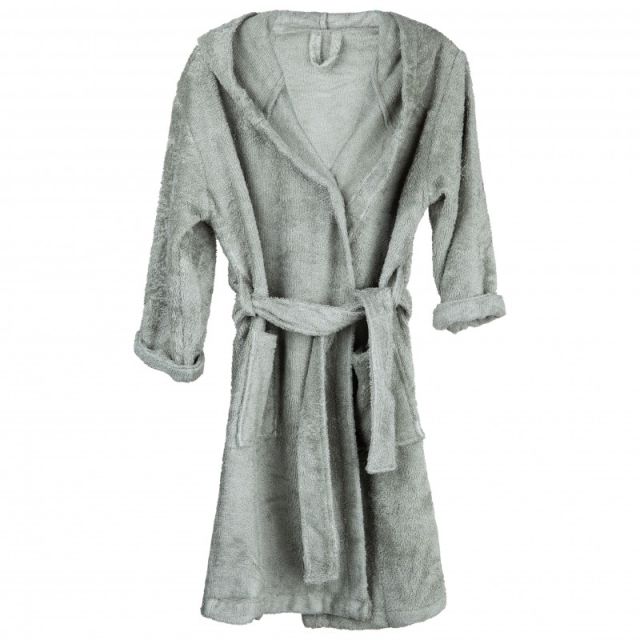 Halat de Baie Frotir din Bambus pentru Copii 4-6 ani Whisper Green Verde