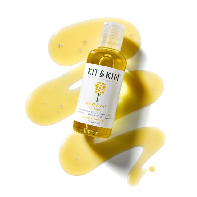 Ulei natural pentru masaj bebelusi Kit&Kin 100ml 
