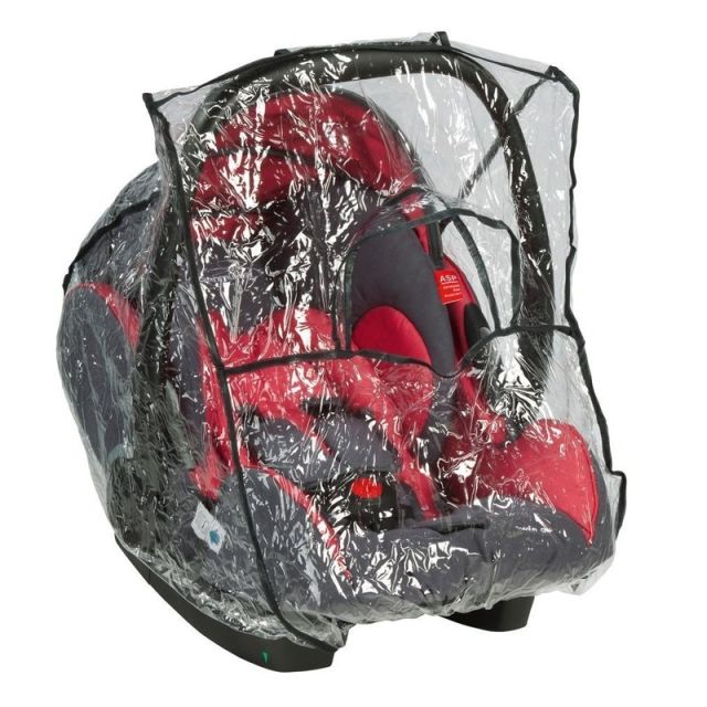 Aparatoare de ploaie pentru scaun auto copii Twin 0+ Transparent