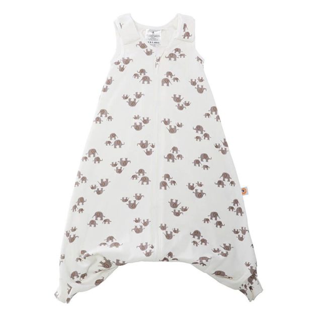 Sac de Dormit Ergobaby 2 in 1 Elefant 6-18 luni, 0.5 TOG Multicolor