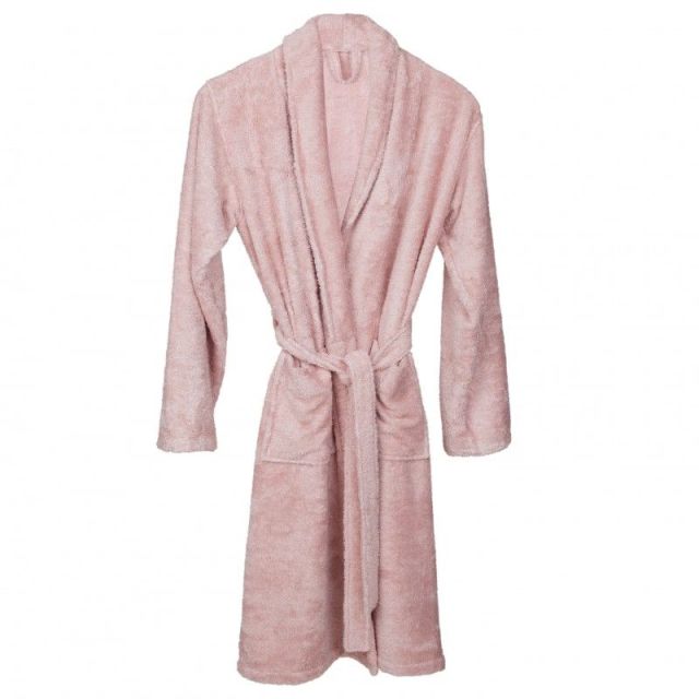 Halat de Baie Frotir din Bambus pentru Adulti L Misty Rose Roz