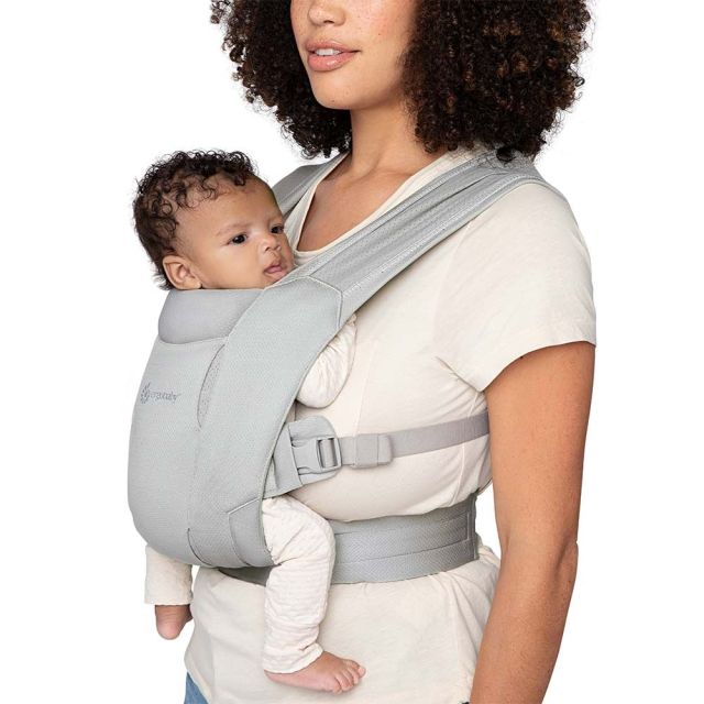Marsupiu Embrace Soft Air Mesh Soft Grey Gri